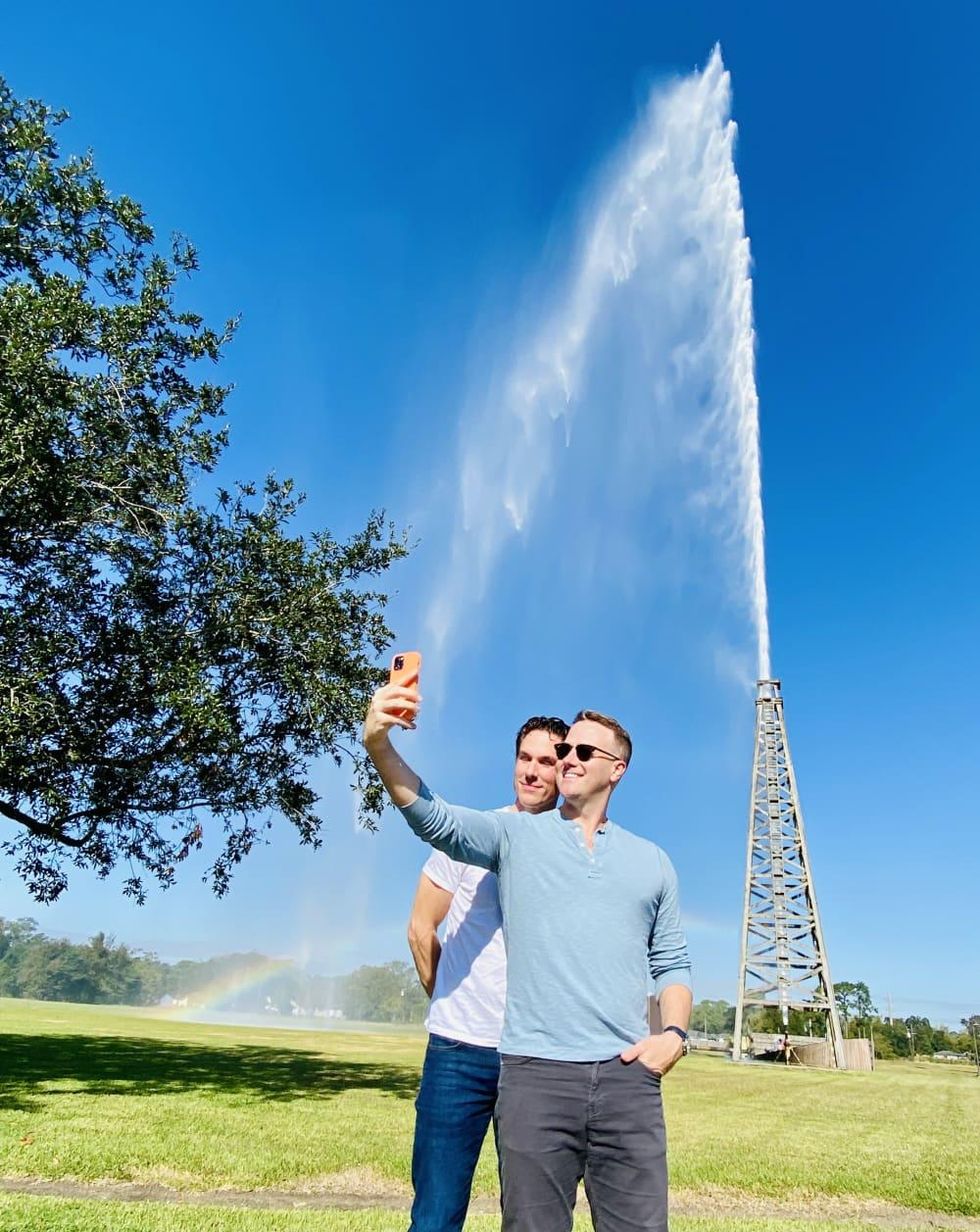 boomtown oil spindletop replica