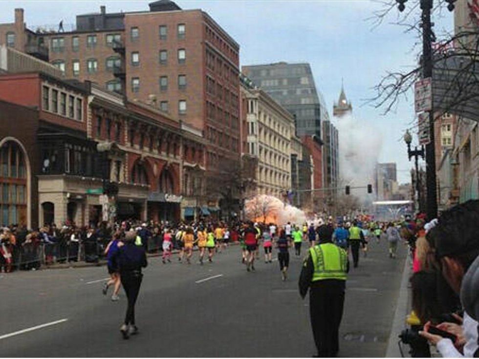 Boston Marathon explosion