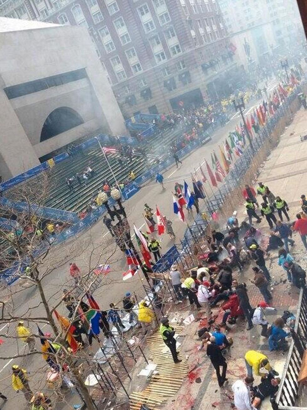 Boston Marathon explosion