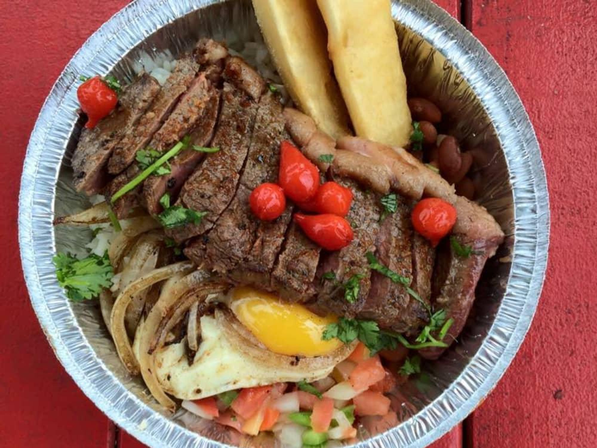 Boteco Food truck Brazilian food meat dish