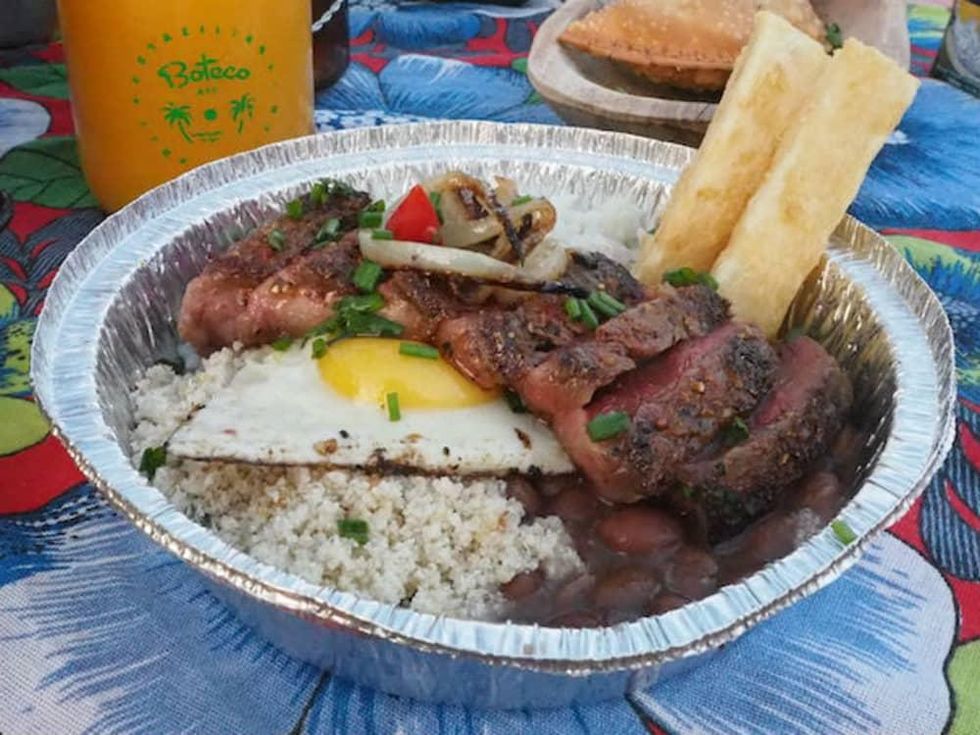 Boteco food truck Picanha Grelhada sirloin steak