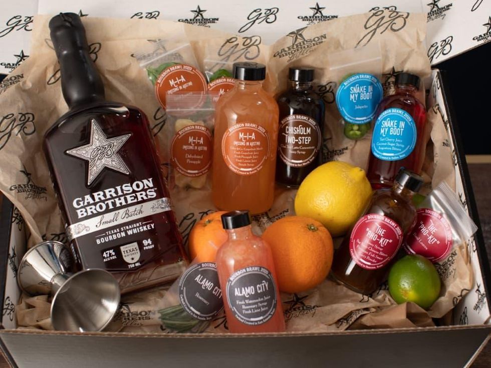 Bourbon Brawl drink kit