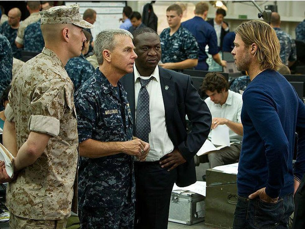 Brad Pitt in World War Z