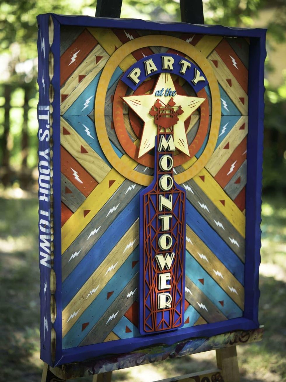 Bradford Maxfield Party at the Moontower for New Amsterdam