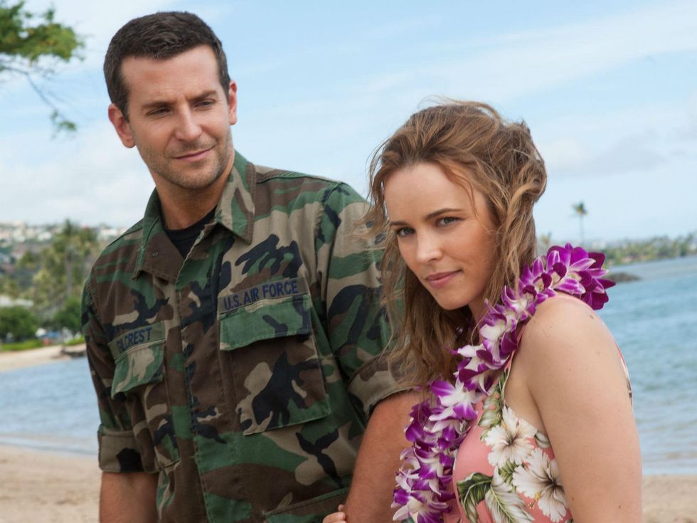 Bradley Cooper and Rachel McAdams in Aloha