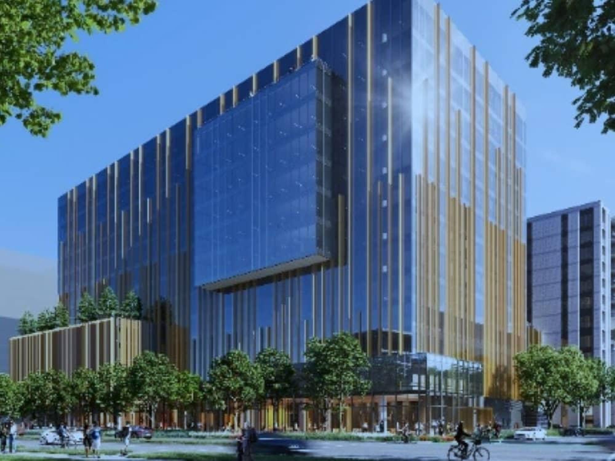 Brandywine Braodmoor development near the Domain in Austin