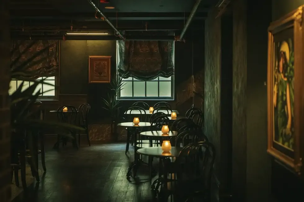 Brass Peacock speakeasy in Georgetown