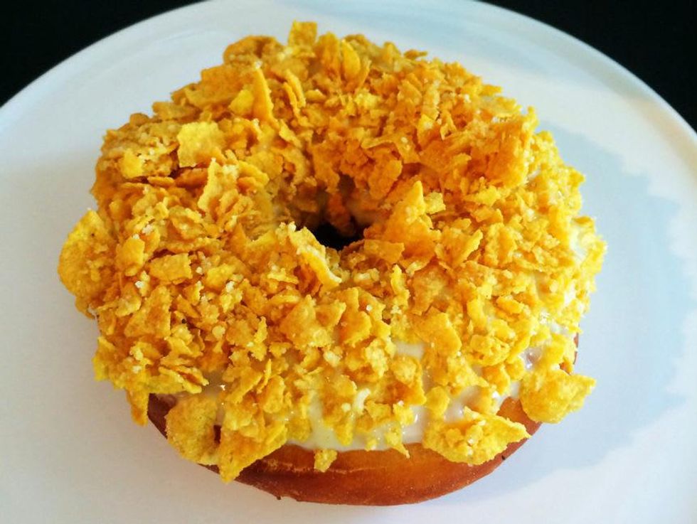 Breakfast of Champions doughnut St Philip