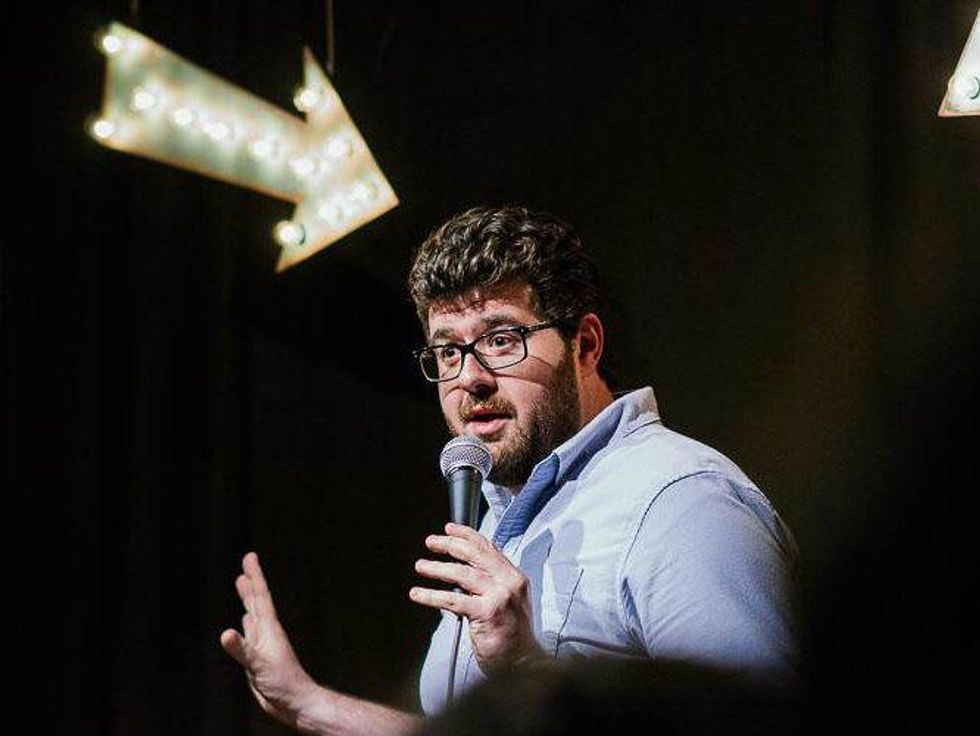 Brendan K. O'Grady comedian hosting Sure Thing at Austin Java