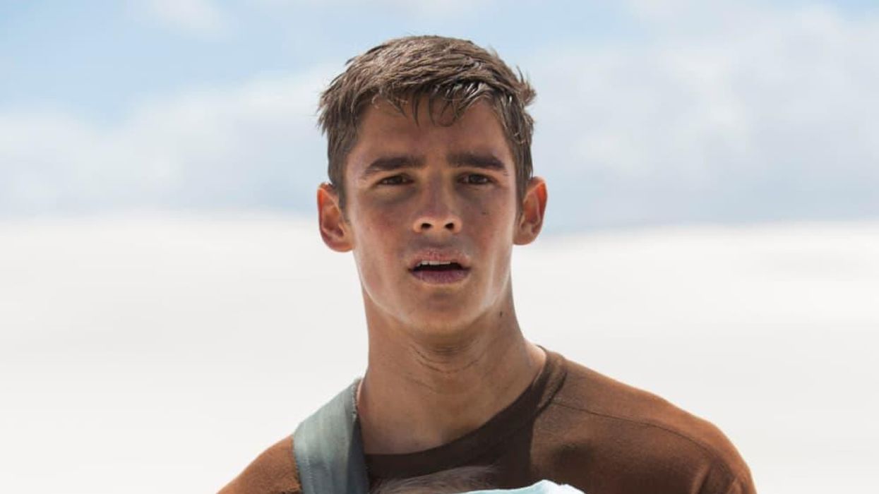 Brenton Thwaites in The Giver