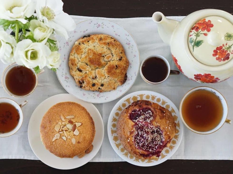 Brentwood Social House food aerial