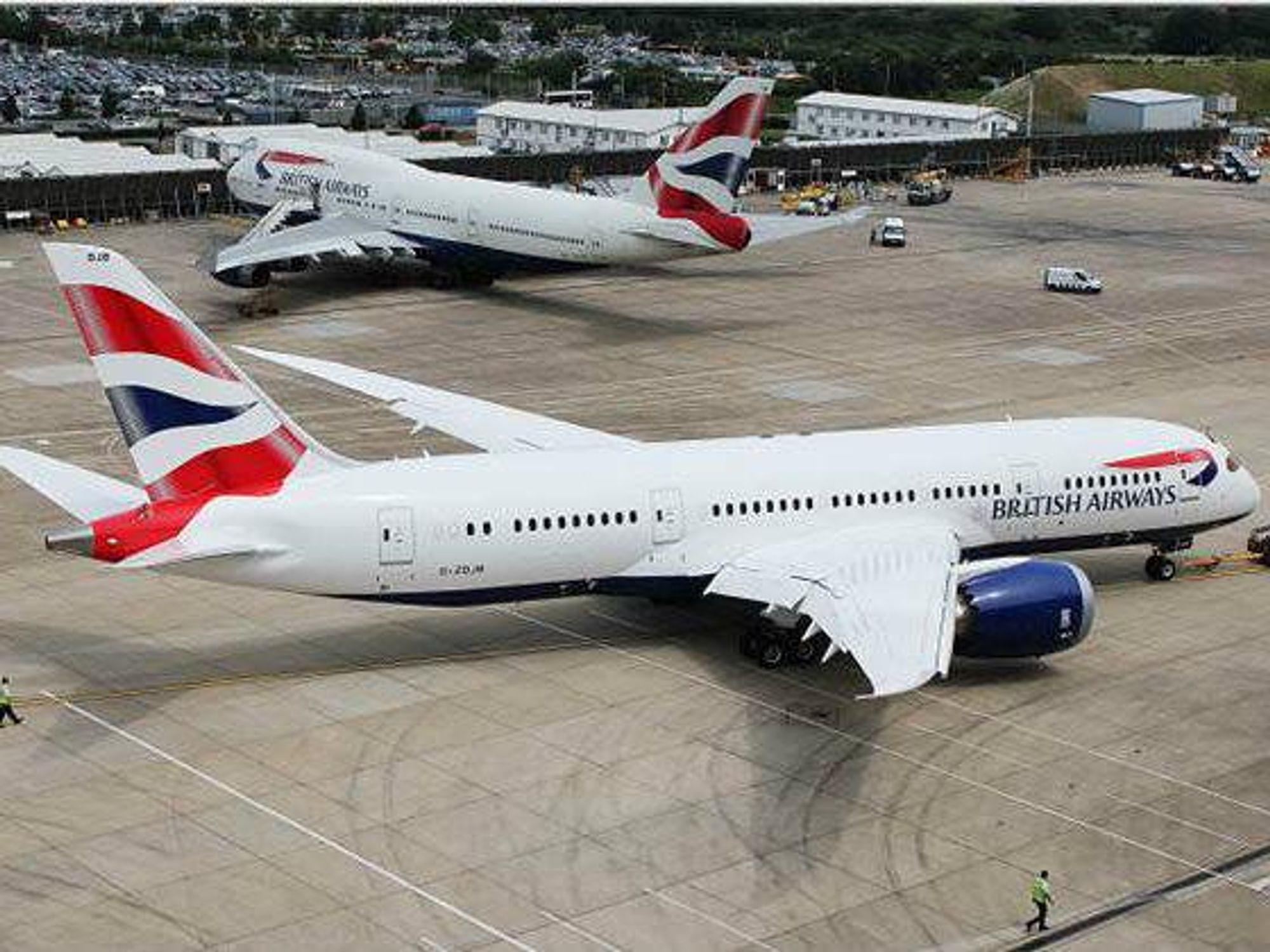 British Airways London airplane