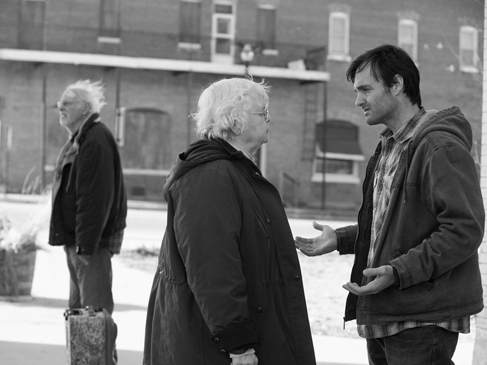 Bruce Dern, from left, June Squibb and Will Forte in Nebraska