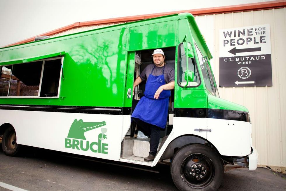 Brucie food truck wine for the people
