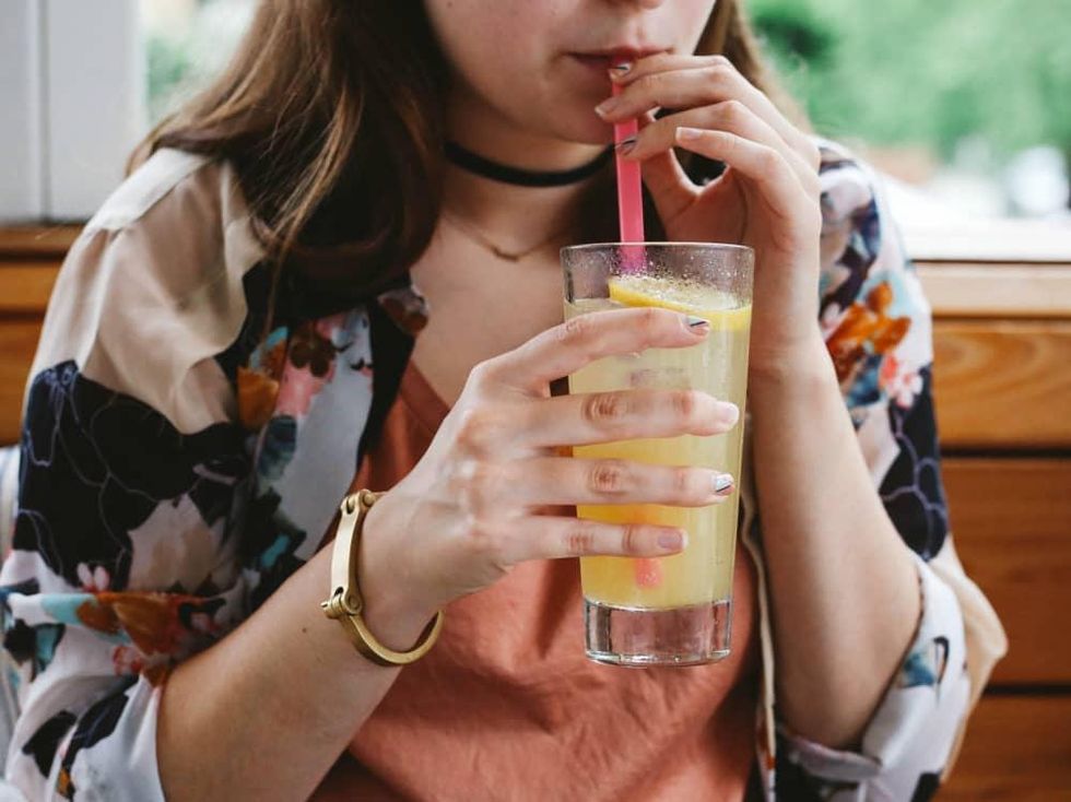 Bruleed pineapple mocktail launderette