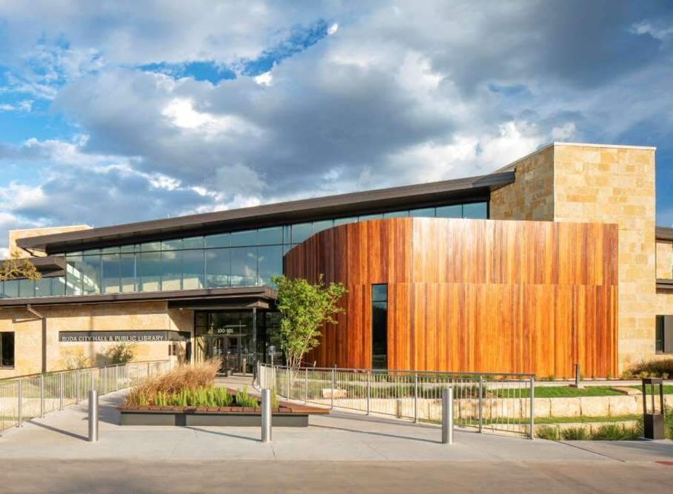 Buda City Hall & Public Library, Austin suburb