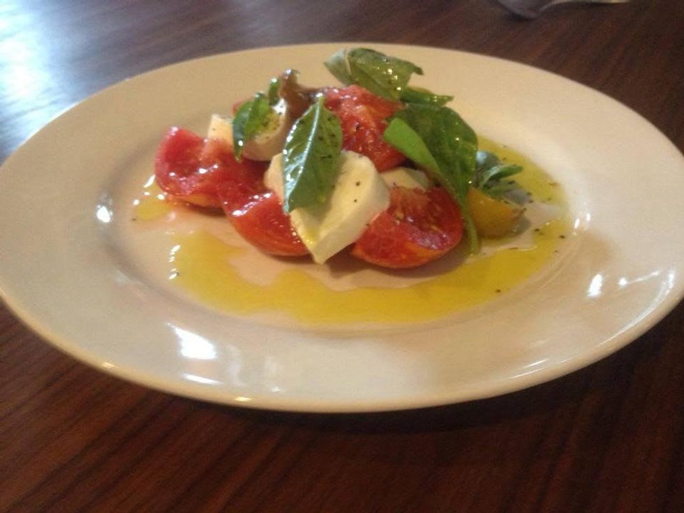 Bufalina tomato basil salad