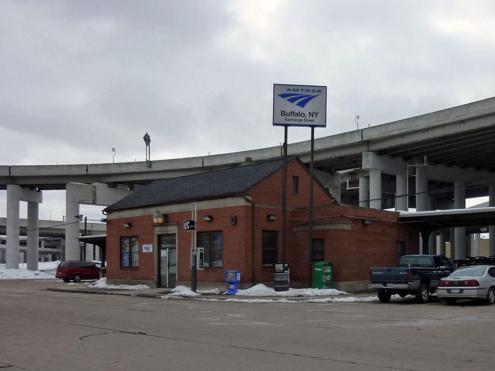 Buffalo, New York, NY amtrak station