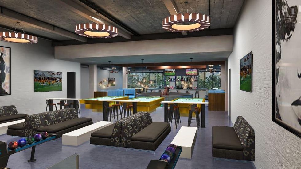 Bull & Bowl Austin lanes 2