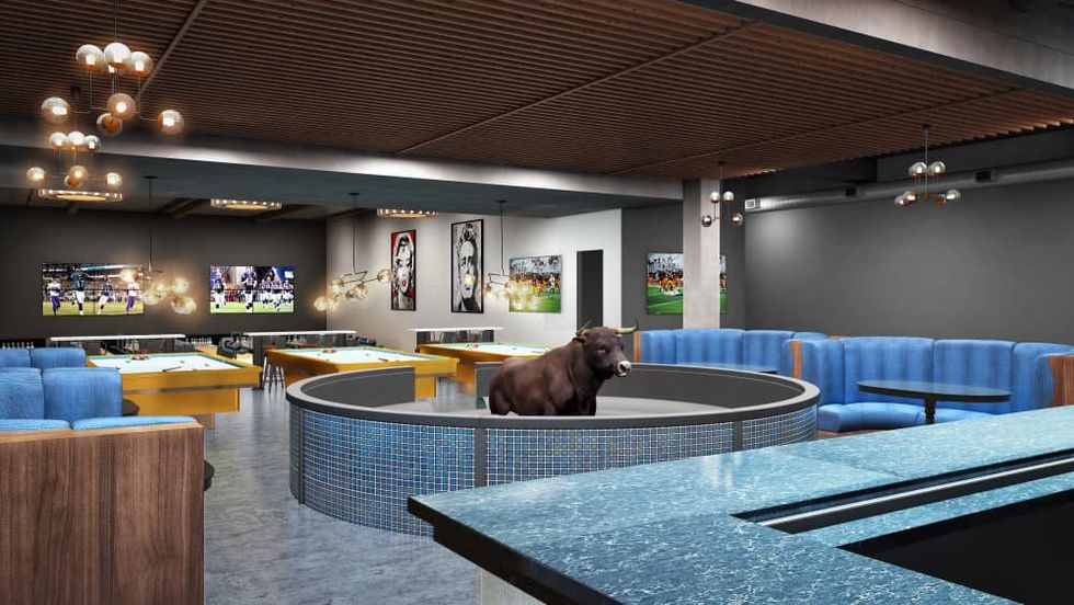 Bull & Bowl Austin mechanical bull