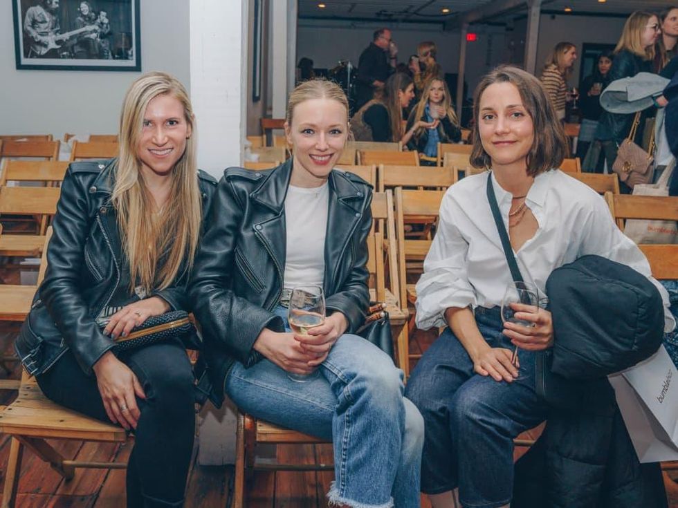 Bumble Understated Leather The Kindness Campaign VIP Event at Antone's Upstairs Marni Eth Brigitte Sharp Ana Davidson