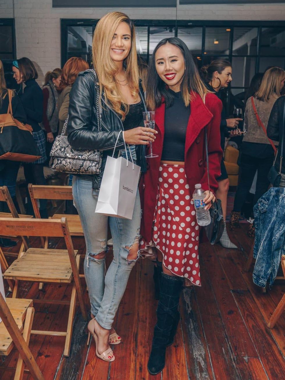 Bumble Understated Leather The Kindness Campaign VIP Event at Antone's Upstairs Melody Afkami Amber Diamond