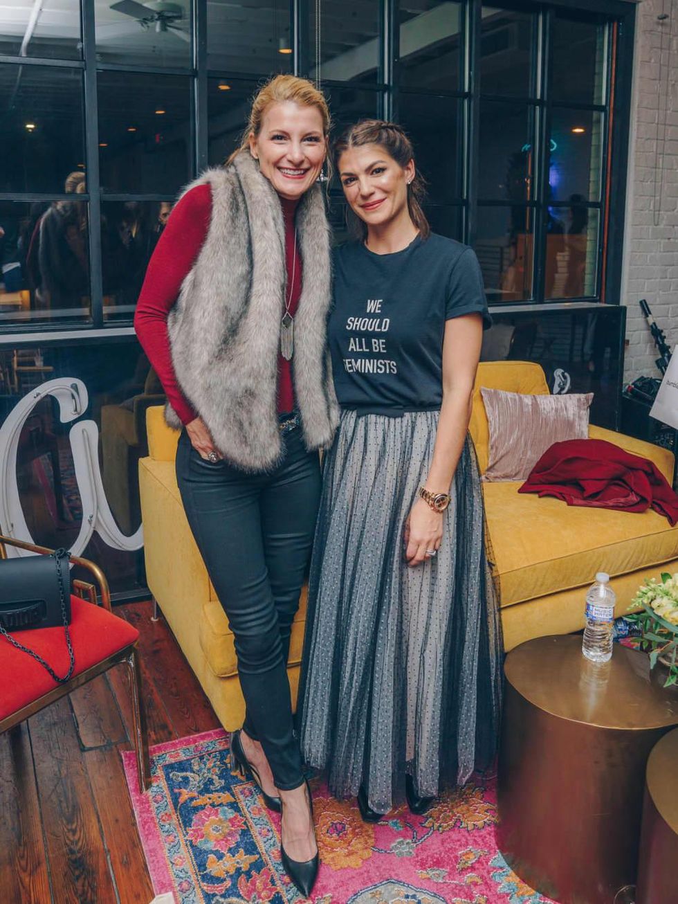 Bumble Understated Leather The Kindness Campaign VIP Event at Antone's Upstairs Sandy Molinare Genevieve Padalecki