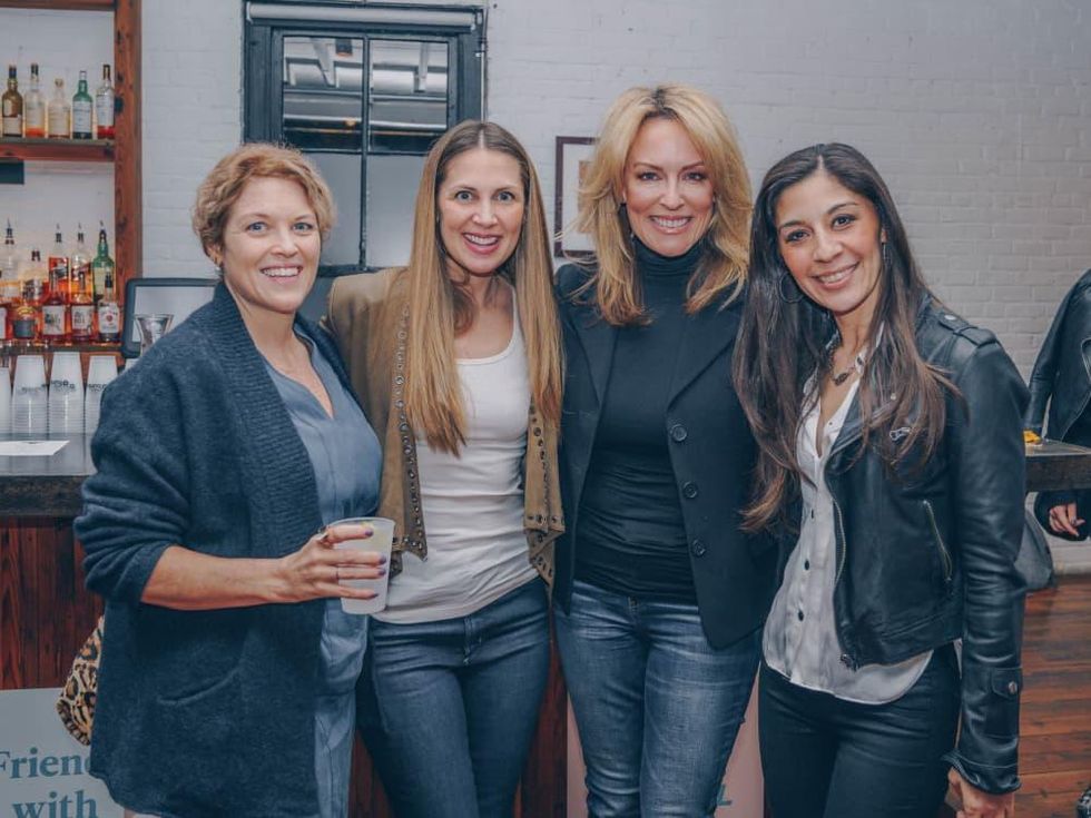 Bumble Understated Leather The Kindness Campaign VIP Event at Antone's Upstairs Sara Reinhardt Laura Craddick Amanda Tatom Stephanie O\u2019Neill