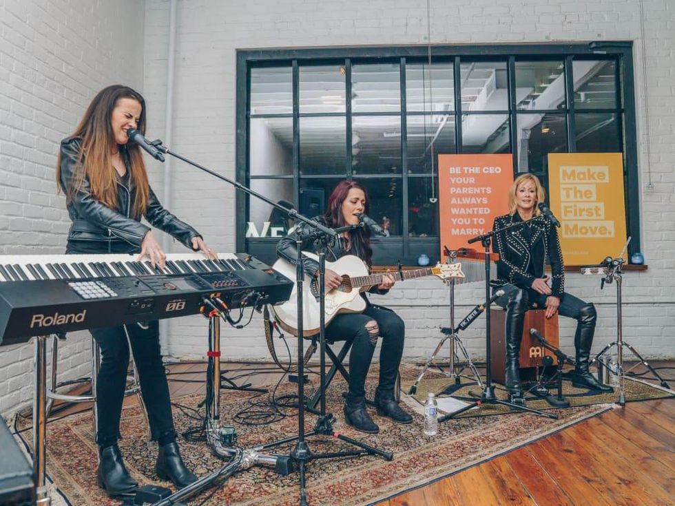 Bumble Understated Leather The Kindness Campaign VIP Event at Antone's Upstairs The Mrs.