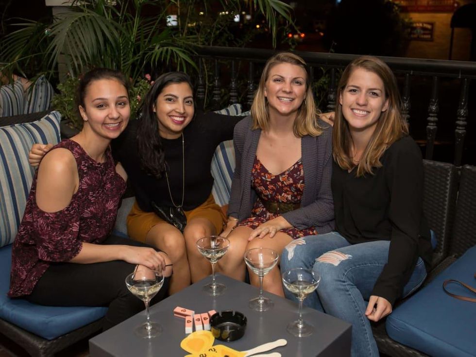 BumbleBFF party at Sophia's October 2016 Elizabeth Pargaman Livi Lupercio Cara Bodner Marianne Deangelo