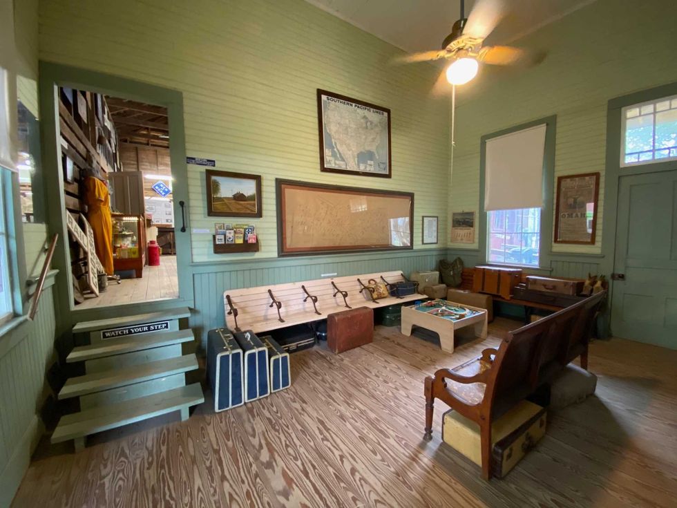 Burton Railroad depot museum