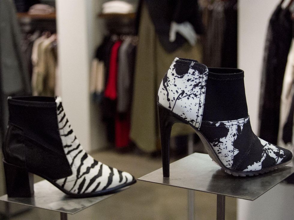 By George Tibi Sea of Shoes in Austin