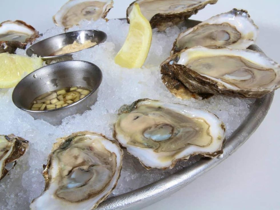 Cafe Blue restaurant Austin oysters