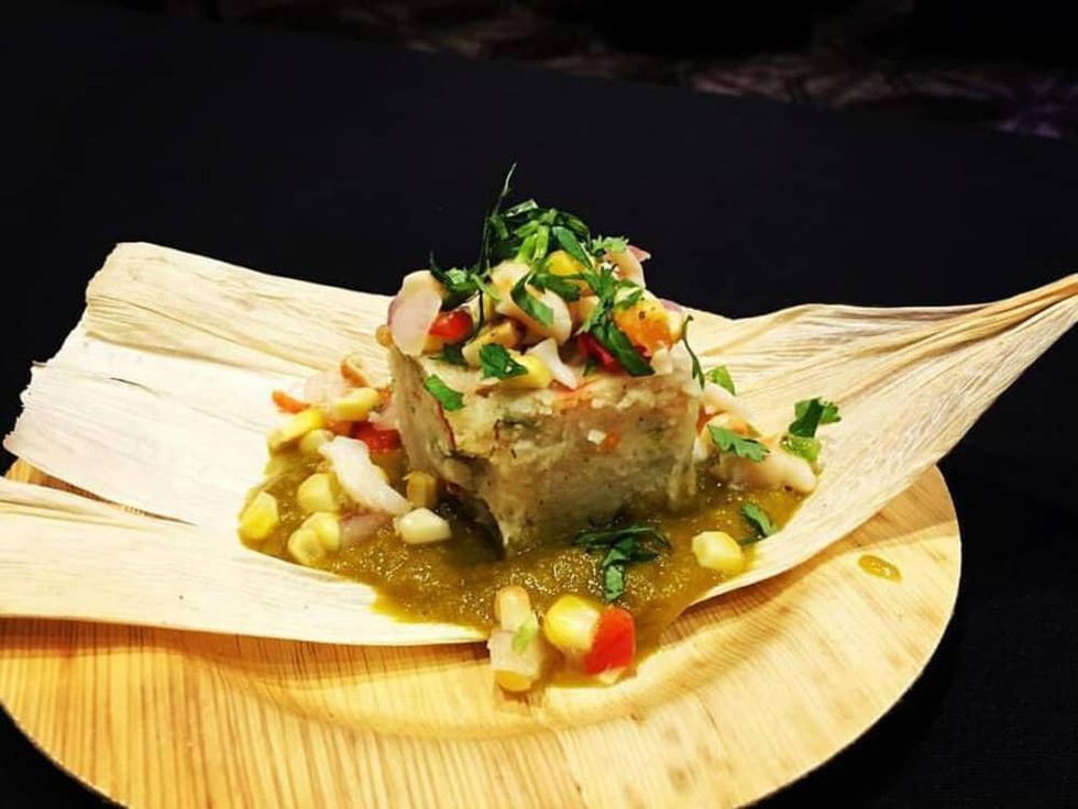 Cannon + Belle shrimp tamale