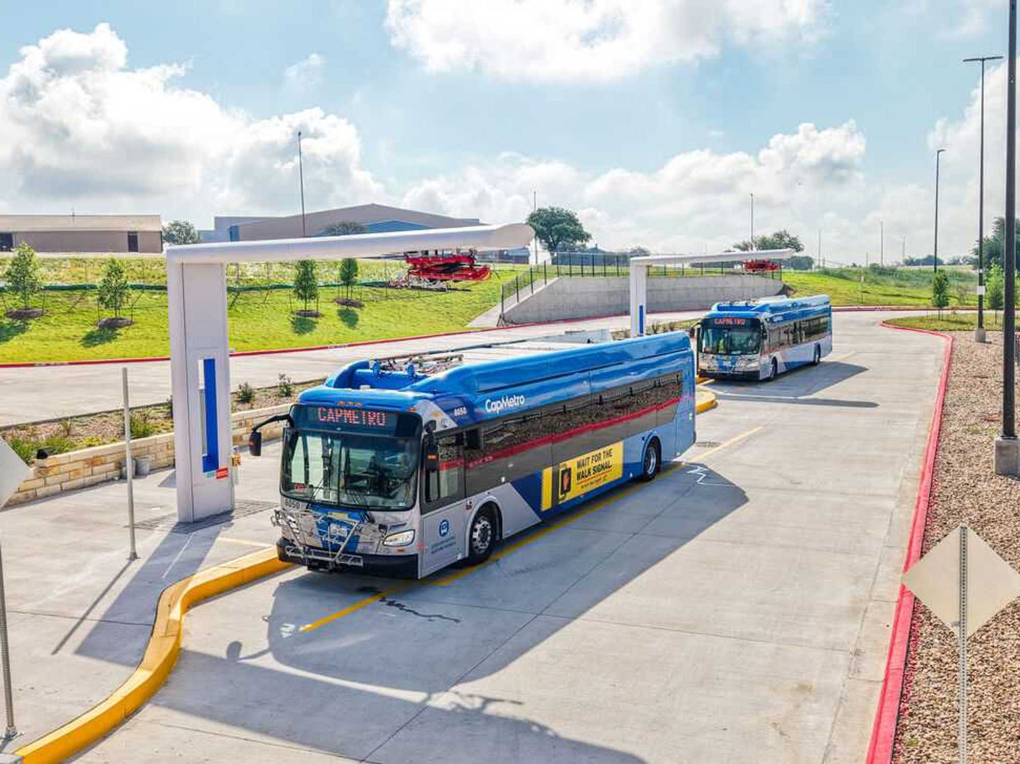 CapMetro Expo Center bus stop