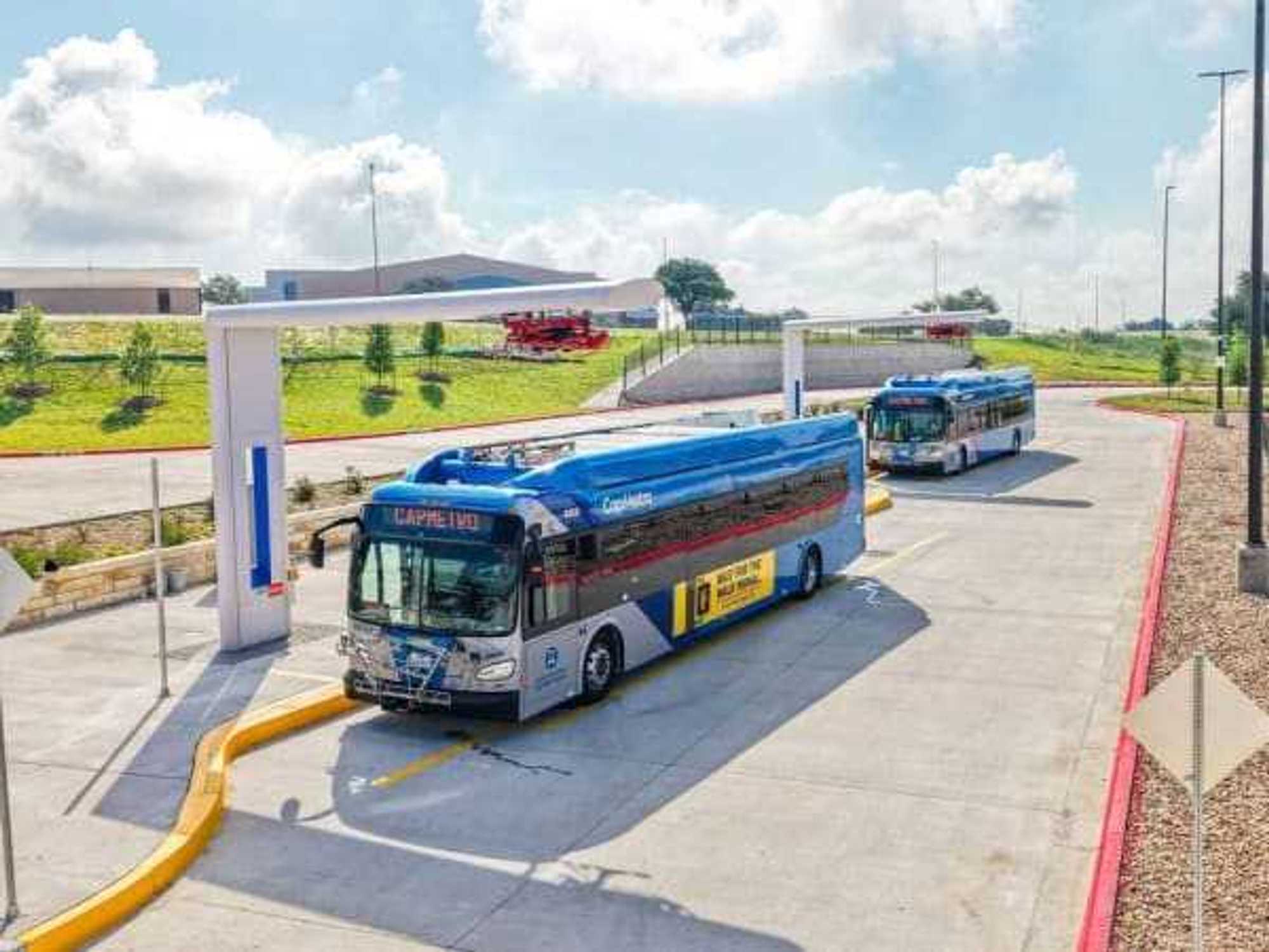 CapMetro Expo Center bus stop
