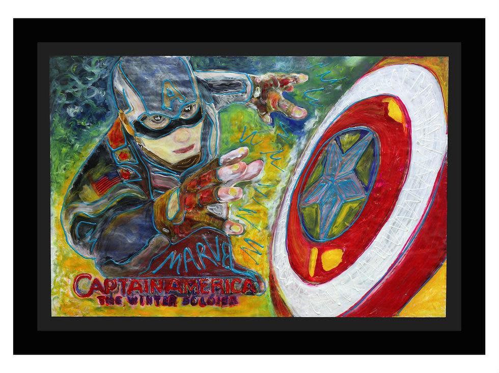 Captain America The Winter Soldier by Cathy Carr-Haynes