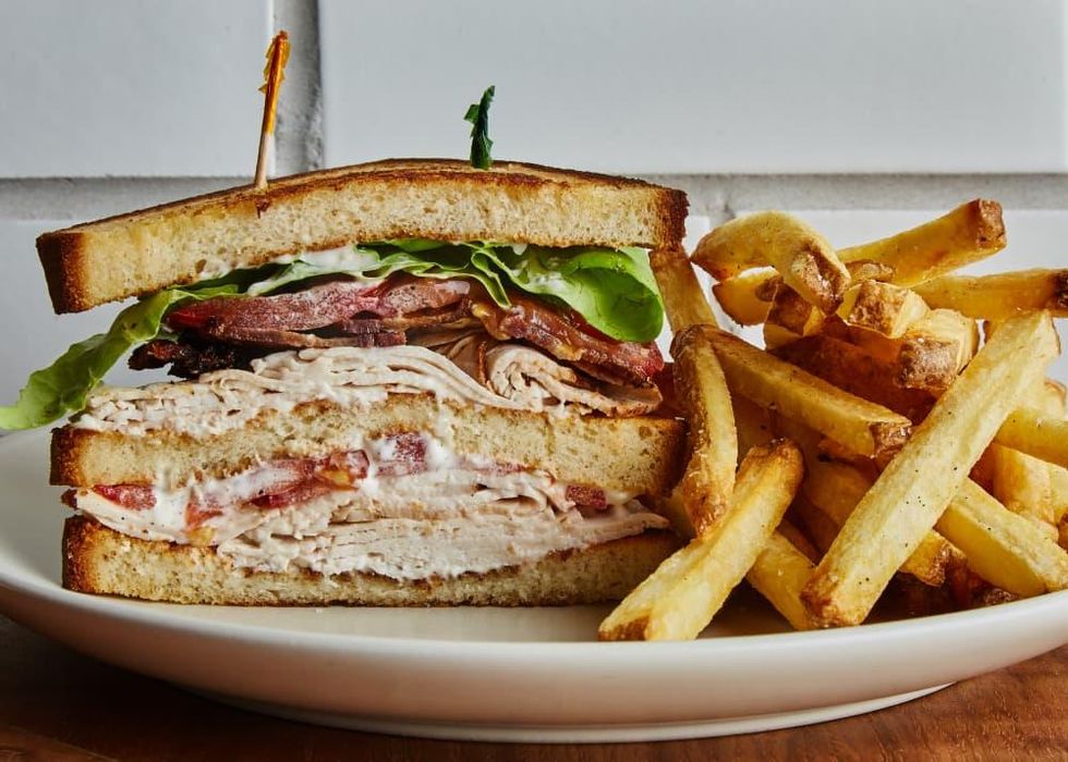 Carpenter Hall Austin club sandwich