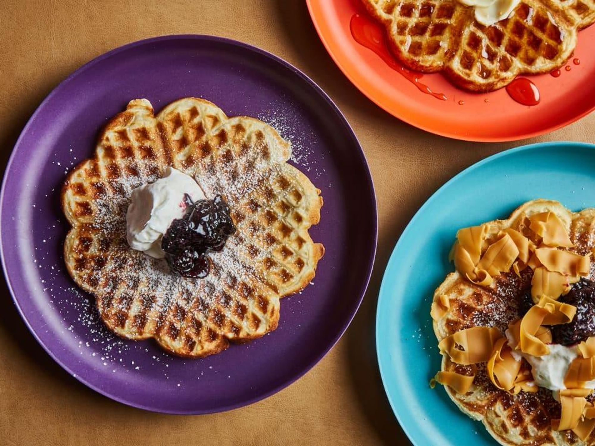 Carpenters Hall heart waffles