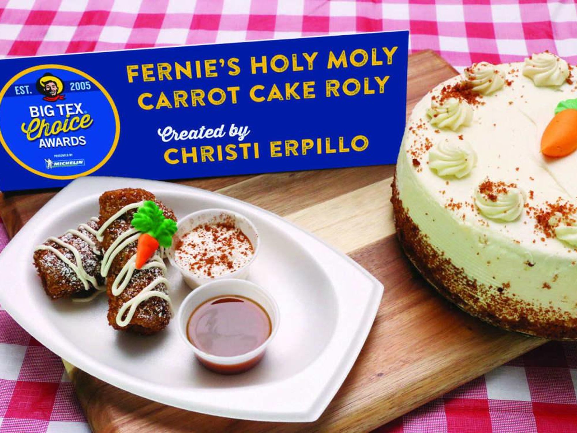 Carrot Cake State Fair of Texas