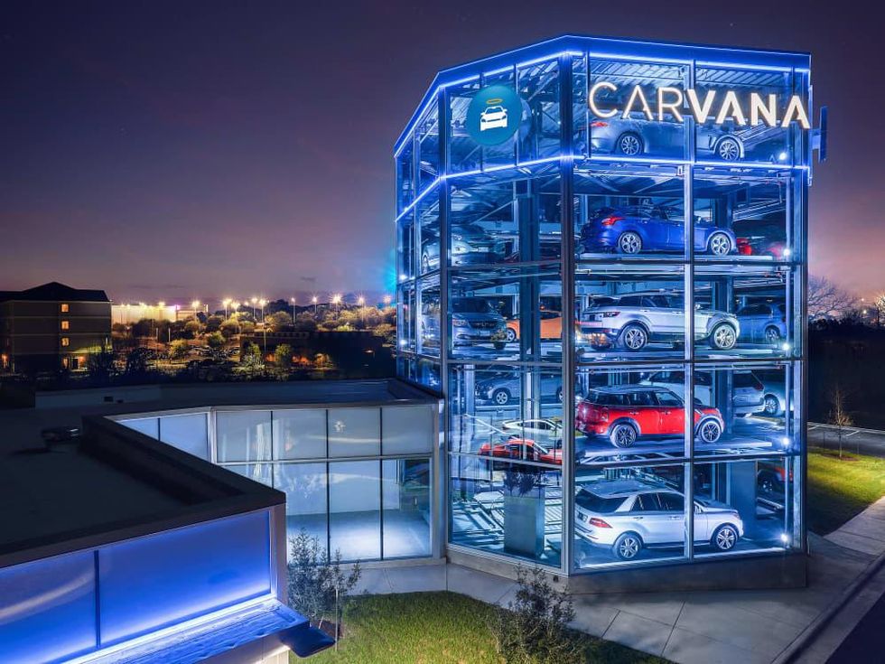 Carvana vending machine Austin