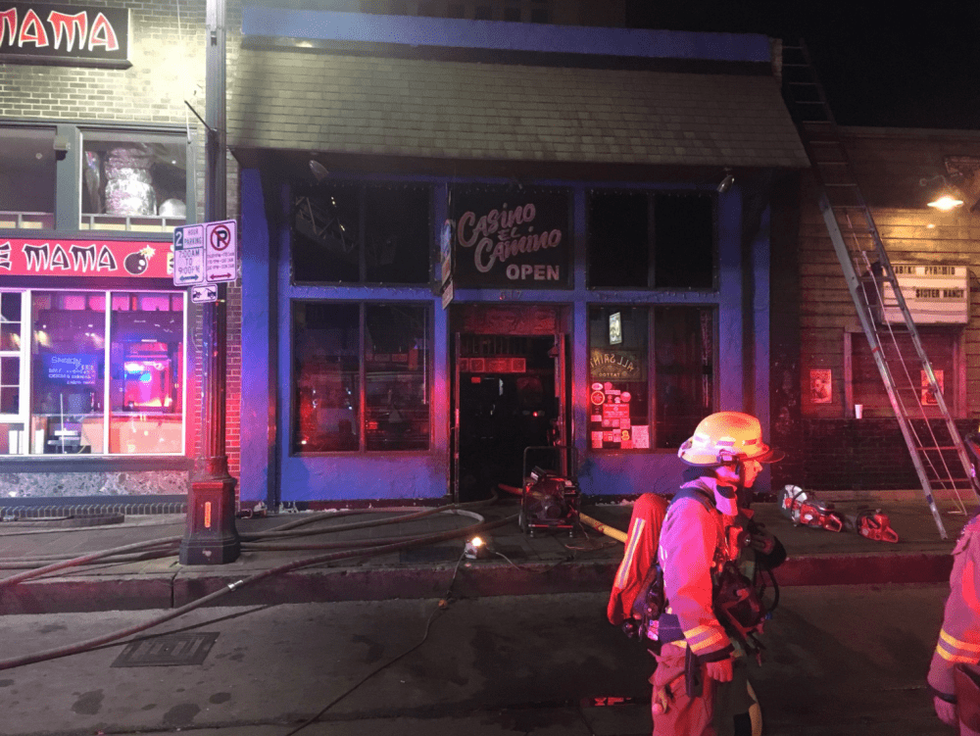 Casino El Camino Fire