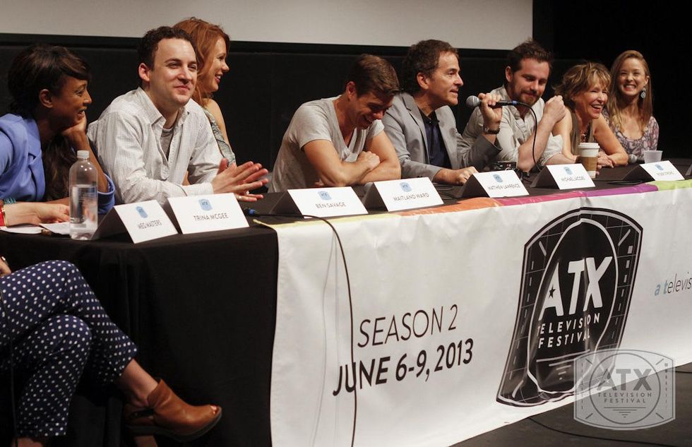 Cast of Boy Meets World at ATX Television Festival at State Theatre
