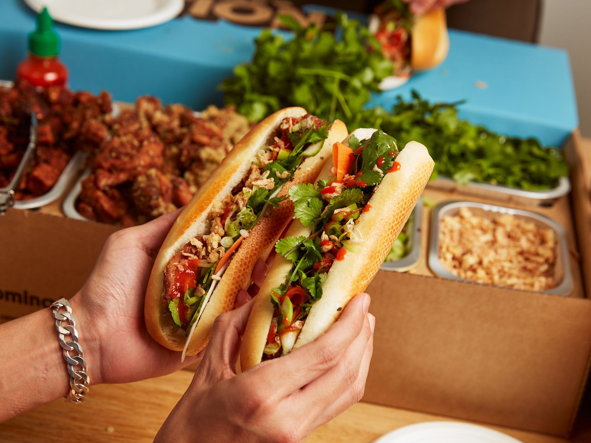 Cater Station banh mi