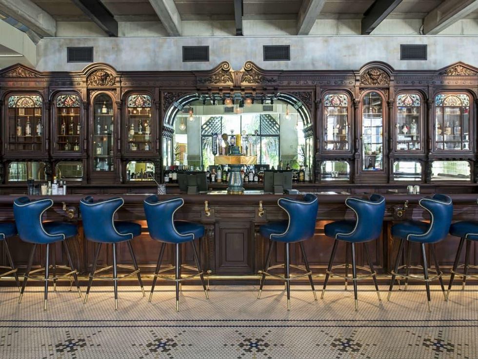 Cedar Tavern bar Eberly restaurant Austin