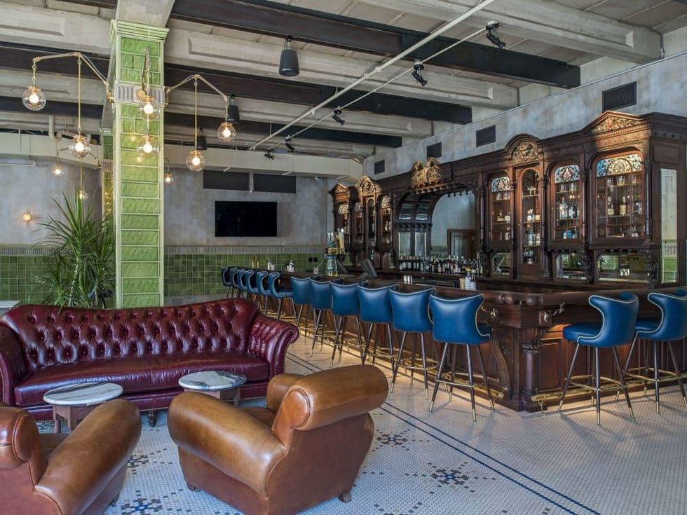 Cedar Tavern bar Eberly restaurant Austin