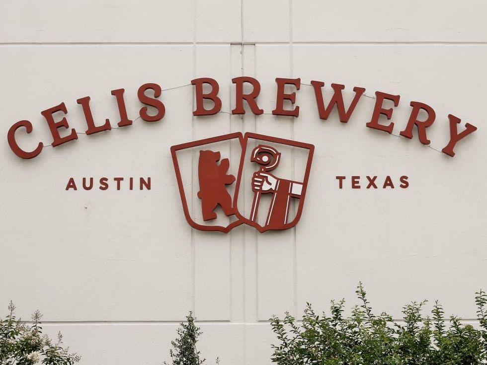 Celis Brewery sign