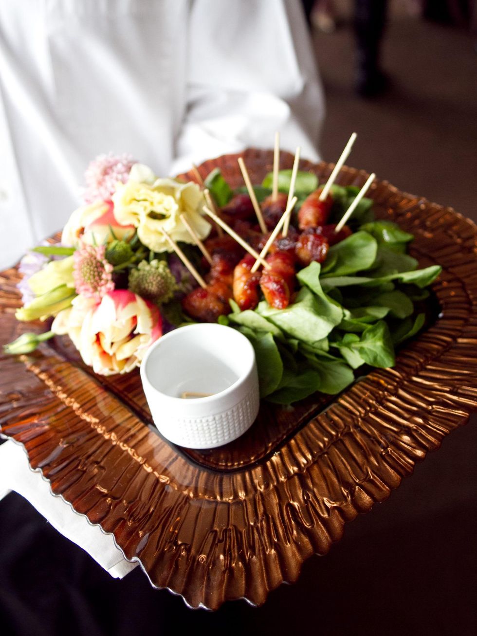 Center for Child Protection 25th Anniversary at The Austonian Bacon Wrapped Quail