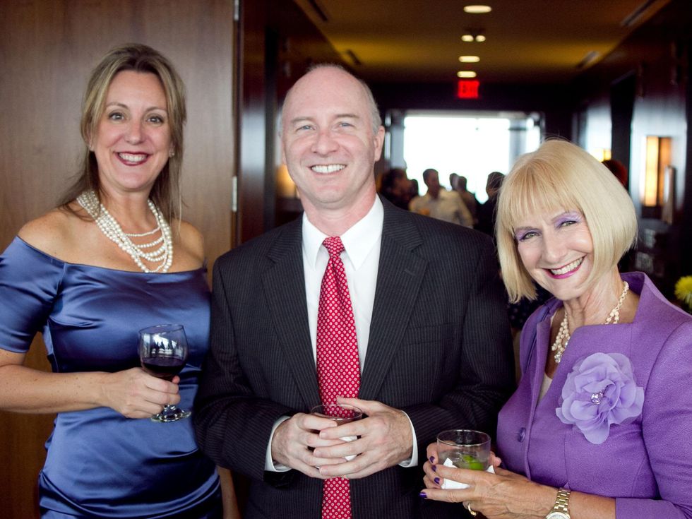 Center for Child Protection 25th Anniversary at The Austonian Lesa Rossick Scott O'Brien Carol Meyer