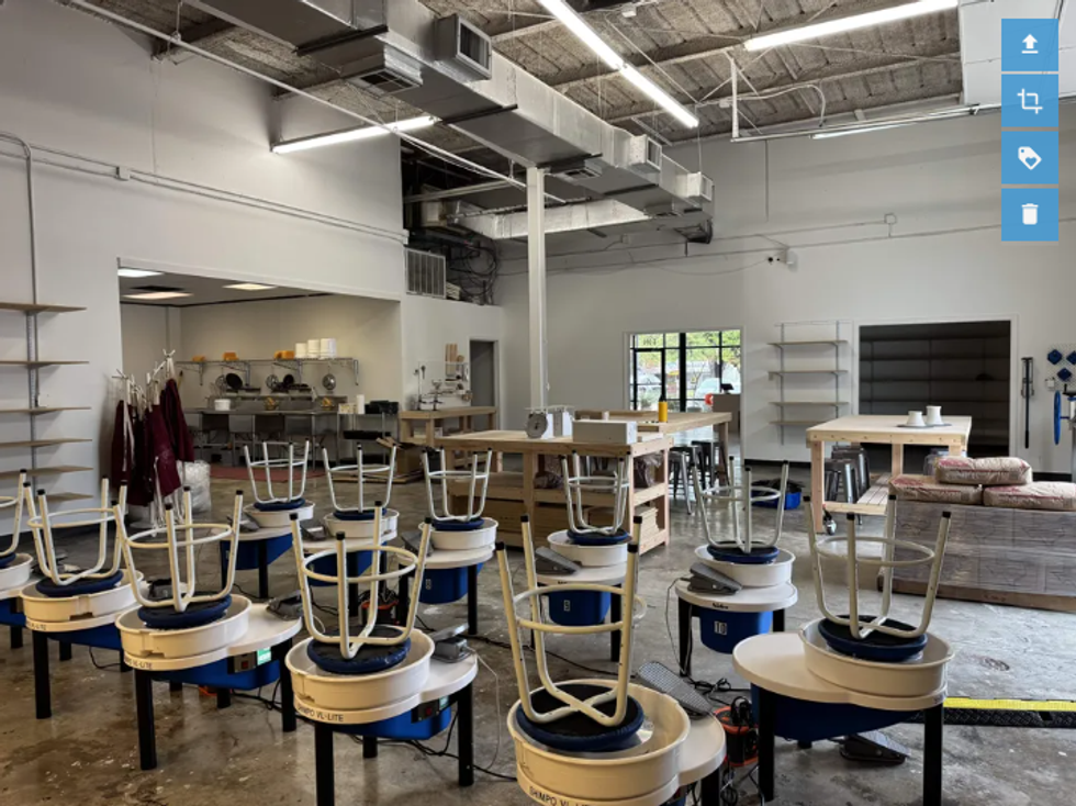 Ceramigos Pottery Studio interior